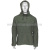 Кофта тактическая флисовая с капюшоном оливковая