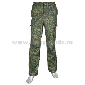 Брюки д/с МПА-41 (ткань Софтшелл) утепленные флисом (Русская цифра)