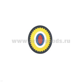 Кокарда пластизолевая Полиция мал.