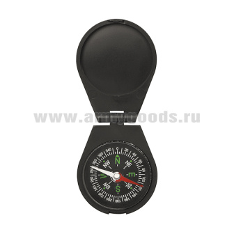 Компас пласт. с крышкой и накладкой Танковые войска (эмбл. нов/обр)