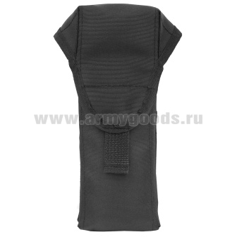 Подсумок для 1 магазина АК черный с системой крепления "MOLLE" 