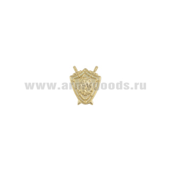 Эмбл. на погоны мет. Следственный комитет зол. (на закрутке)