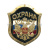 Нагр. зн. мет. Охрана (орел на флаге РФ на черн. фоне)