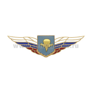 Значок мет. Должностной знак командира полка и ему равной воинской части (ВДВ) (№82)
