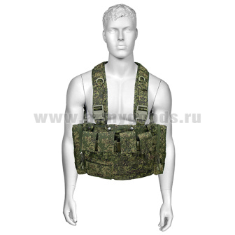 Жилет разгрузочный тактический Альфа (мод. 7991) "русская цифра"
