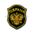 Шеврон вышит. Охрана (орел)