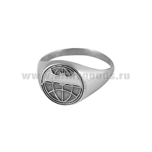 Перстень Военная разведка (летучая мышь) (серебро 925 пробы)
